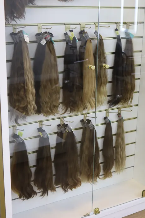 Sala de mega hair do Espaço